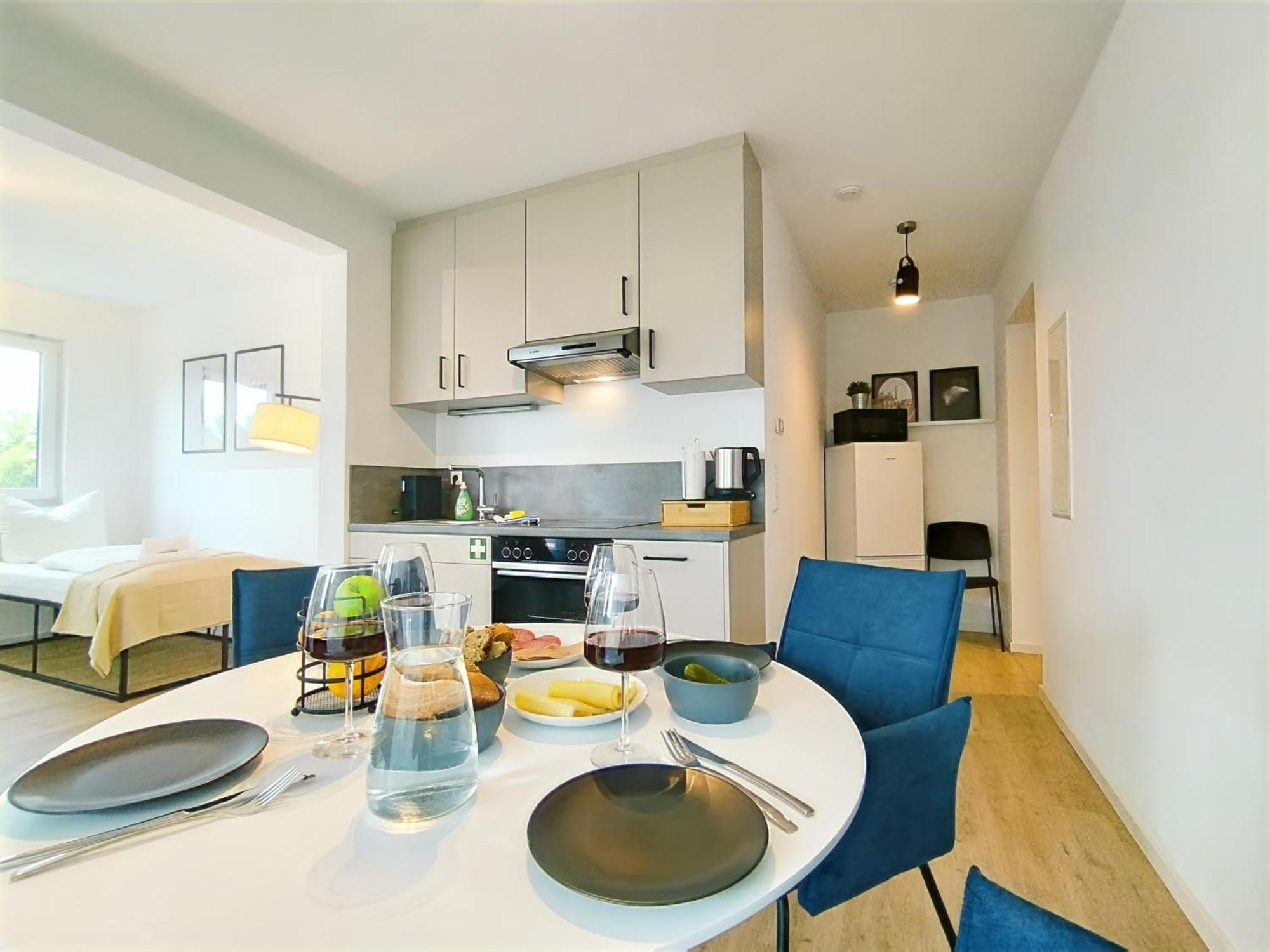 Bright Apartment Fuer Bis Zu 5 Erlangen Exteriör bild
