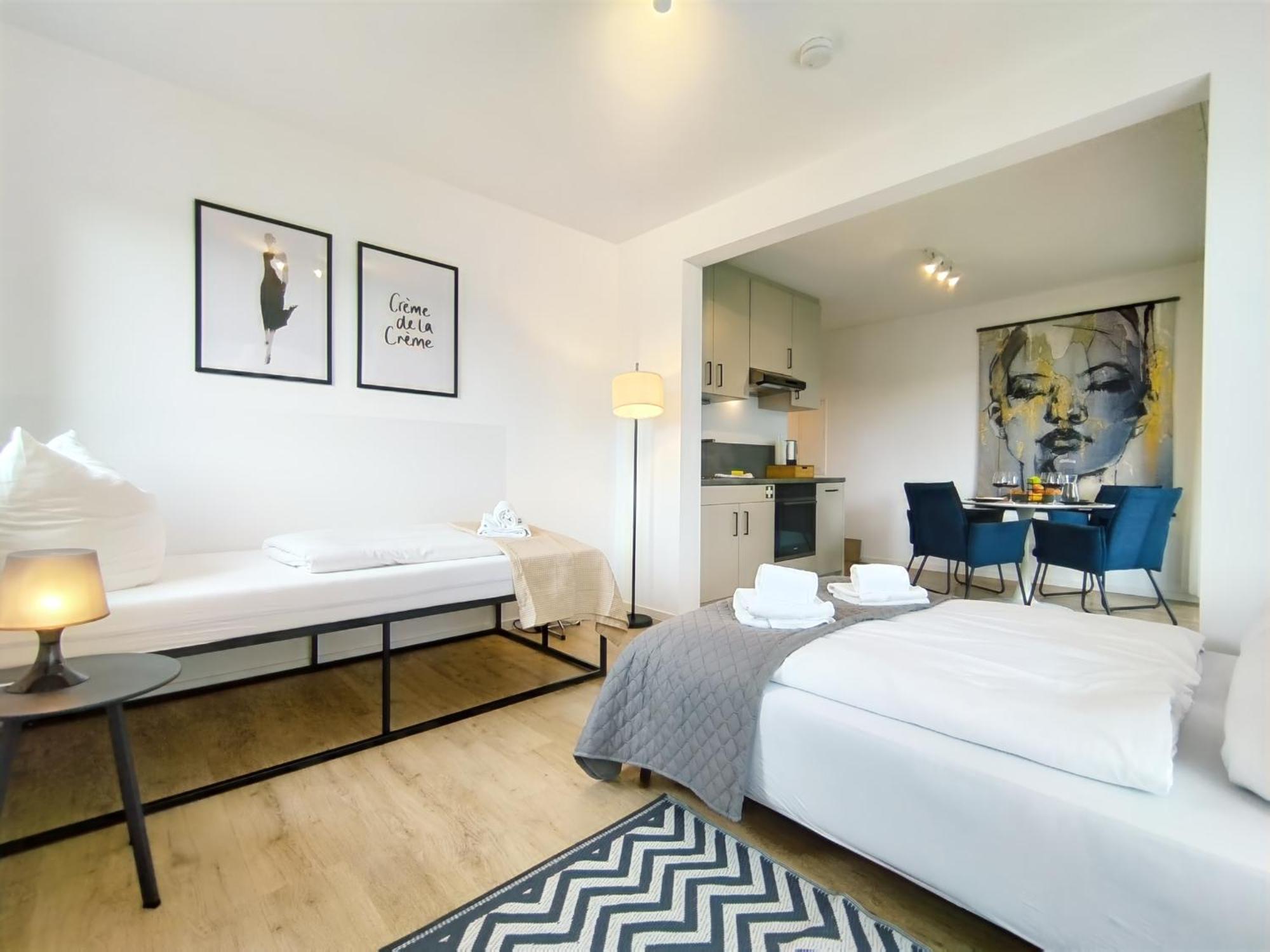Bright Apartment Fuer Bis Zu 5 Erlangen Exteriör bild